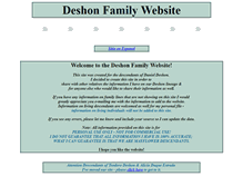 Tablet Screenshot of deshon.net